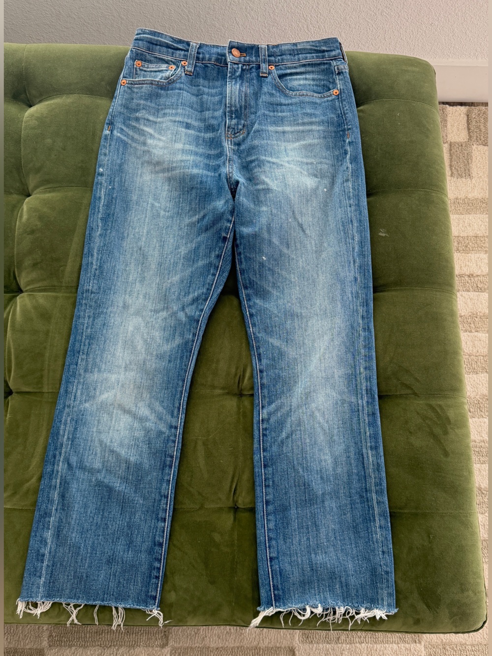 Madewell Perfect Fall Cropped Jeans